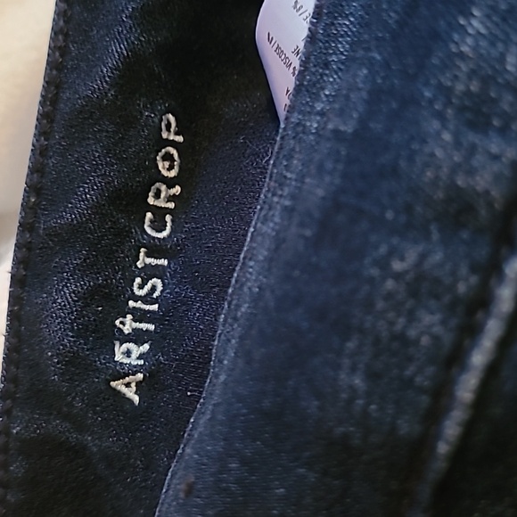 American Eagle Artist Crop Ripped Jeans - Picture 8 of 8
